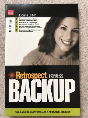 Dantz Retrospect Express, Win 5.6, Mac 4.3c,  with licence code vintage - Image 1 of 4