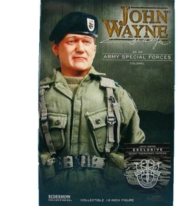 John Wayne The Duke Dense Tigerstripe Pattern Ver. Sideshow Exclusive 2007 RARE - Imagen 1 de 2