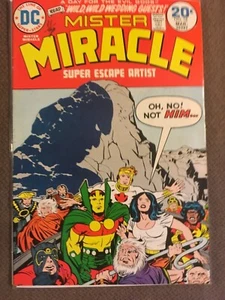 Lotto di 3 Mister Miracle 18 F+, 24 VF, 25 F Kirby art! - Foto 1 di 6