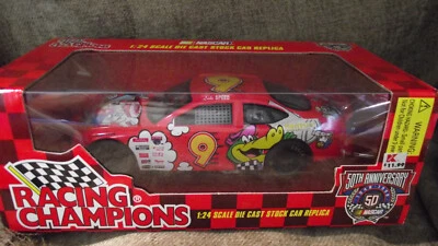 Racing Champions-NASCAR-1:24-Cartoon Network-1998-Lake Speed - #9 - ROJO Foto 1 de 2