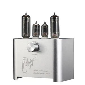 APPJ 6J1 6P1 Mini Vacuum Tube Amplifier Stereo HiFi Desktop Power Amp 3W+3W #TZT - Picture 1 of 3