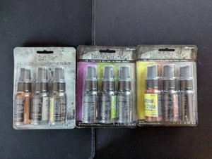 Ranger Distress Mica Stain Inks/ Mica Spray Inks - Picture 1 of 7