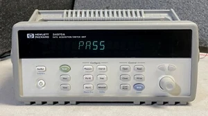 HP 34970A Data Acquisition Data Logger Switch Unit w/ 6.5 Digit DMM - Picture 1 of 12