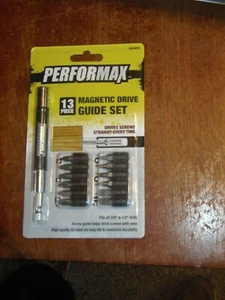 13-teiliges magnetisches Antriebsführungsset - Schraubenführung - 3/8" & 1/2" Bohrer - Performax - Bild 1 von 4