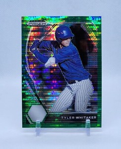 2021 Panini Prizm Draft Picks TYLER WHITAKER  Green Pulsar ASTROS #PDP87