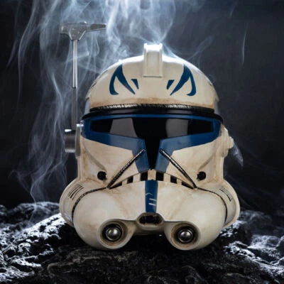Casco Xcoser 1:1 Star Wars Clon Capitán Rex Cosplay Accesorios Resina Réplica Adulto