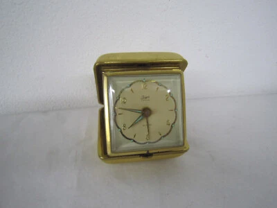REVEIL DE VOYAGE VINTAGE JERGER ANKER ALARM MADE IN GERMANY - Photo 1/4