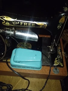 antike Nähmaschine "GRATIS MARKE" mit Tragetasche WEIHNACHTEN SONDERPREIS - Bild 1 von 6