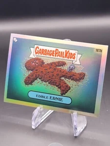 2022 Garbage Pail Kids Chrome Series 5 Base Refractor #187b Edible ERNIE - Picture 1 of 2