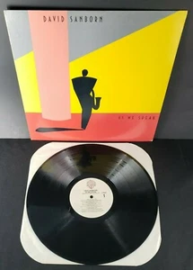 David Sanborn As We Speak LP Vintage Vinyl Record Album - Picture 1 of 12