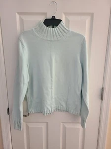 Maglione Denim & Co. "Pale Aqua finto collo" - TG. L - Foto 1 di 5