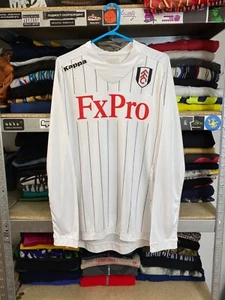 Vintage Kappa Fulham 2012/2013 Home Langarm Trikot Größe XL - Bild 1 von 22