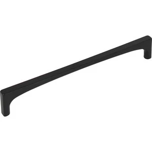 Top Knobs TK1015BLK Riverside 7 9/16" C-C Cabinet Pull Flat Black - Picture 1 of 2