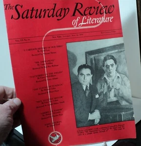 The Saturday Review of Literature - July 22 1939 - pwe16a - Bild 1 von 1