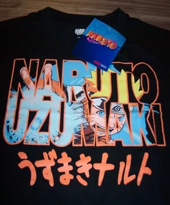 Shonen Jump NARUTO Shippuden Anime T-Shirt MENS LARGE NEW w/ TAG - Picture 1 of 4