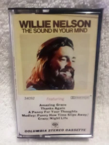 Willie Nelson The Sound In Your Mind 1976 Vtg Cassette Tape Country Music - Picture 1 of 5