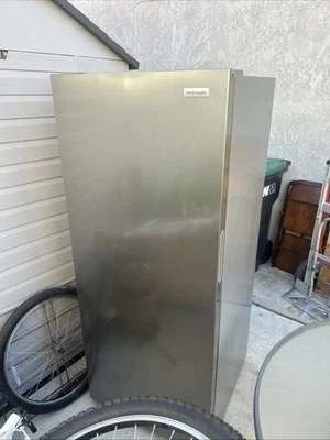 Frigidaire Stainless Steel Standing Freezer Model. FFFU16F2VV - Image 1 of 4