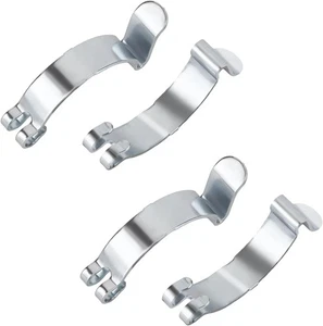 4pcs Car Air Filter Clips, Silver Metal Air Cleaner Cover Clip Housing Box Lid S - Foto 1 di 7