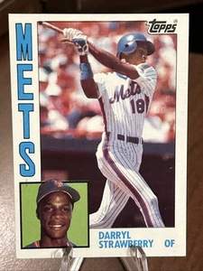 1984 Topps #182 Darryl Strawberry RC - Picture 1 of 2