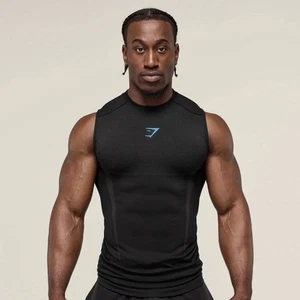Gymshark Onyx 5.0 Tank - Black/Onyx Grey Size Extra Small IN HAND SHIPS NOW✅ - Picture 1 of 6