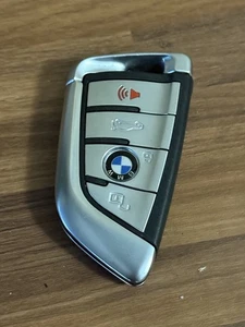 Factory OEM Original BMW X5 X6 Series Smart Key Fob Prox Remote Cut Blade - Picture 1 of 4