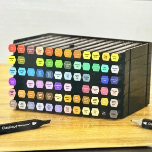 Bandejas de almacenamiento marcador Crafter's Companion Spectrum Noir negras vacías 6 - Imagen 1 de 6