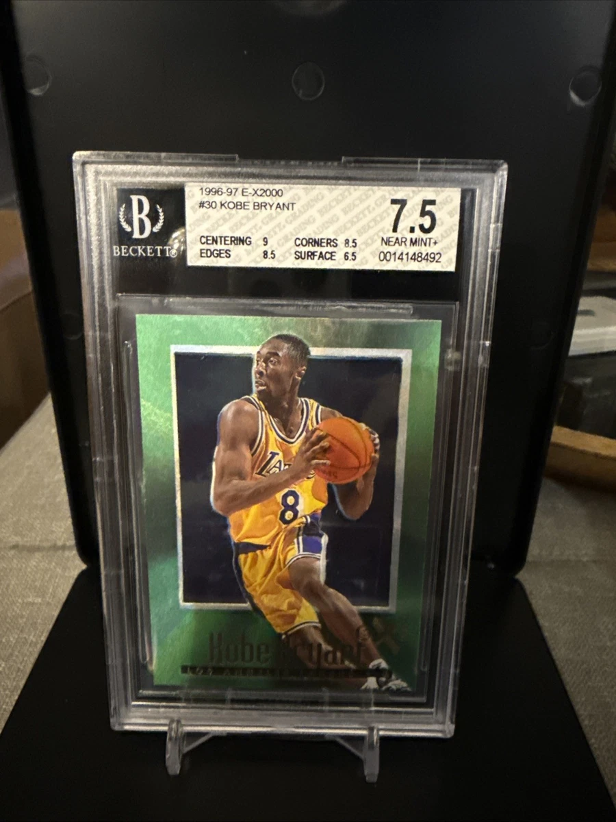 Kobe Bryant Basketball Grade 7.5 Rookie Sports Trading Cards