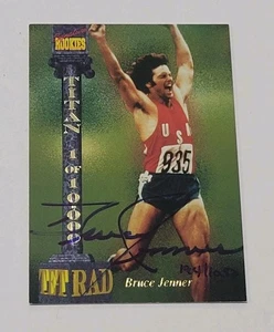 1994 Signature Rookies BRUCE (CAITLYN) JENNER ON CARD AUTO /10,000 - Picture 1 of 2