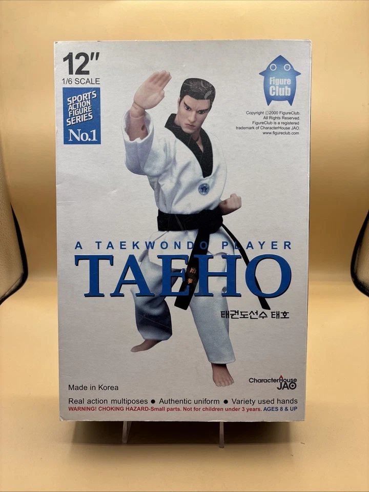 Figura de jugador de taekwondo Taeho escala 12" 1/6 Club Corea NUEVO en caja Foto 1 de 4