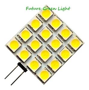 G4 16 SMD LED 12V (12-25V AC / 10-30V DC) 3,2W 210LM WARMWEISS GLÜHBIRNE ~30W - Bild 1 von 3