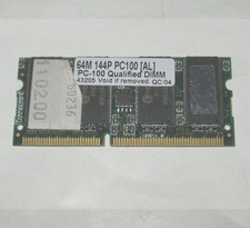 Laptop SDRAM 64MB SDRAM 144P PC100 43205 Transcend