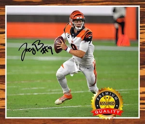 Joe Burrow - Foto autografata firmata 8x10 (NFL Cincinnati Bengals) ristampa - Foto 1 di 4