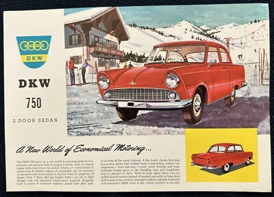 Hoja de especificaciones DKW Auto Union 750 Foto 1 de 2