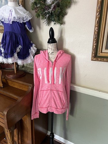 UNDERCOVER FELPA CON CAPPUCCIO ROSA LOVE CON CERNIERA