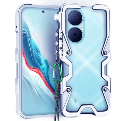 Armor Screw Metal Bumper Case For Huawei Nova Y73 13i 13 11 Pro 14 Lite 12 Ultra - Image 1 of 4