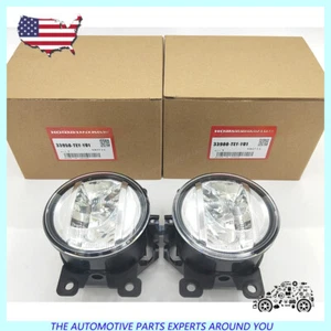 OEM LED Fog Lamp Right & Left For 2017-24 Honda Civic Odyssey Pilot Passport ILX - Picture 1 of 9
