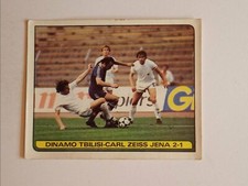 1981-82 Dinamo Tbilisi football sandwiches - C.Z. Jena 2-1 Cup of Cups #575