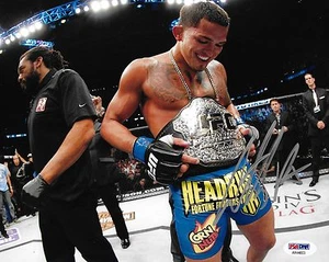 Anthony Pettis Signed UFC 8x10 Photo PSA/DNA COA 164 181 185 Belt Picture Auto 3 - Picture 1 of 1
