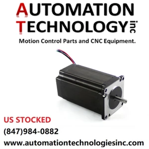 Motor paso a paso de doble eje NEMA23 570 oz/in 5,6A 1/4"" (KL23H2100-56-4B) - Imagen 1 de 4