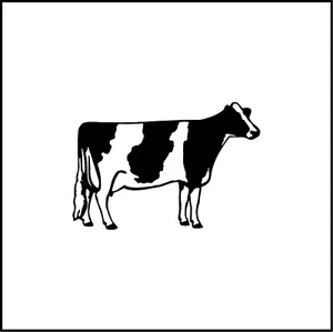 Cow/Dairy Cow Farming Vinyl Decal - Picture 1 of 4
