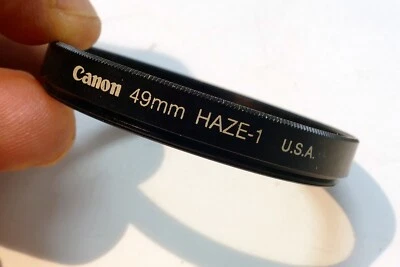 Canon 49mm Haze-1 UV Lens Filter Made in USA - Genuine OEM - Image 1 of 4