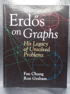 Erdos On Graphs His Legacy Of Unsolved Problems 1998 VTG Hardcover 1st Printing - Imagen 1 de 10