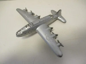 Vintage 1950's Hard Plastic B-36 US Army Bomber Red Reverse Propeller Thrust - Picture 1 of 8