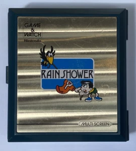 RARE GAME WATCH NINTENDO LP-57 @ RAIN SHOWER @ FONCTIONNEL @ 1983 MULTI SCREEN - Imagen 1 de 14