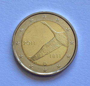 FINLAND 2 Euro Commemorative Coin - 2011 - 200 YEARS BANK OF FINLAND  **UNC**