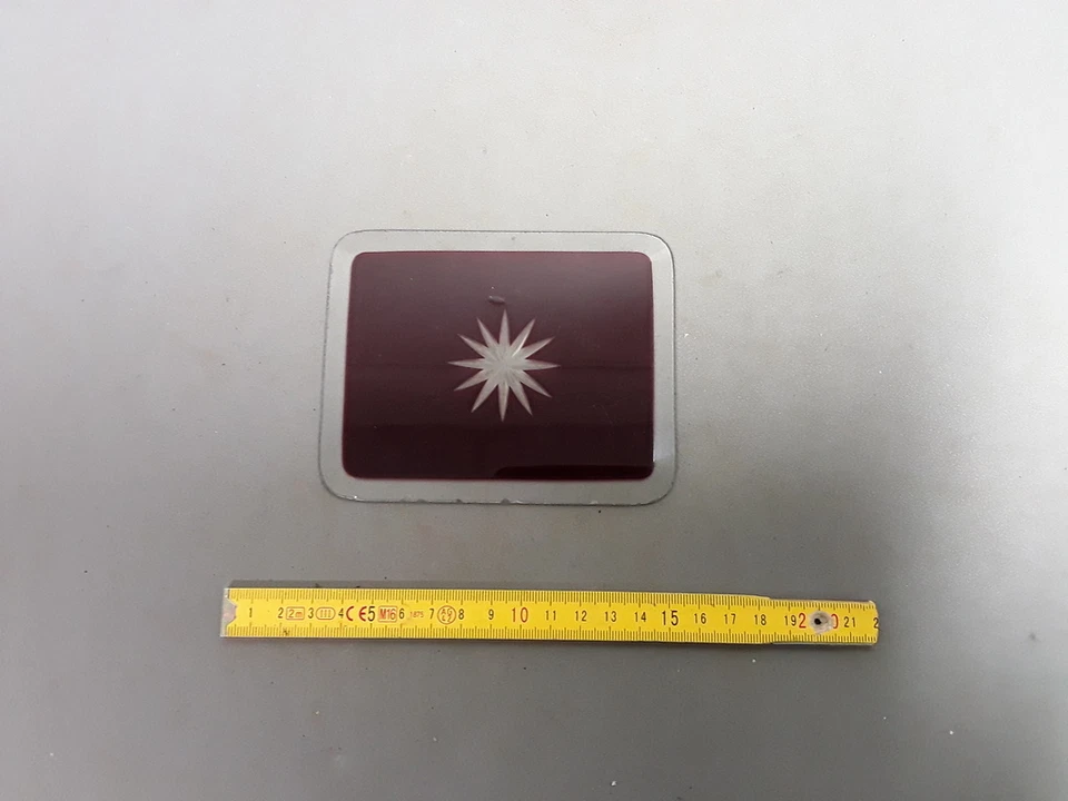 ancien verre de lampe calêche lampe tempête biseautée french antique - Photo 1/1