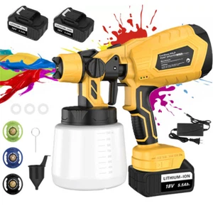 Cordless Paint Sprayer Electric Spray Gun High Pressure For Makita 18V Battery - Picture 1 of 17