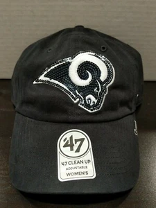 LA RAMS '47 Brand *WOMEN'S* NFL Authentic Foottball Hat Cap Adjustable - Picture 1 of 12