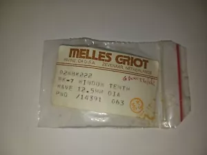 Melles Griot 02WBK222 BK-7 Window tenth wave 12.5 mm diameter - Picture 1 of 1