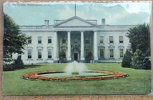 White House, Washington News Co. DC Americhrome Postcard - Picture 1 of 4